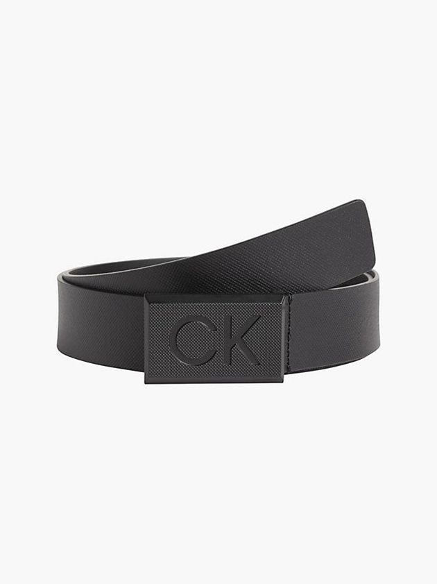 Calvin Klein USA Leather Mens Belt Black 1830479-AQ